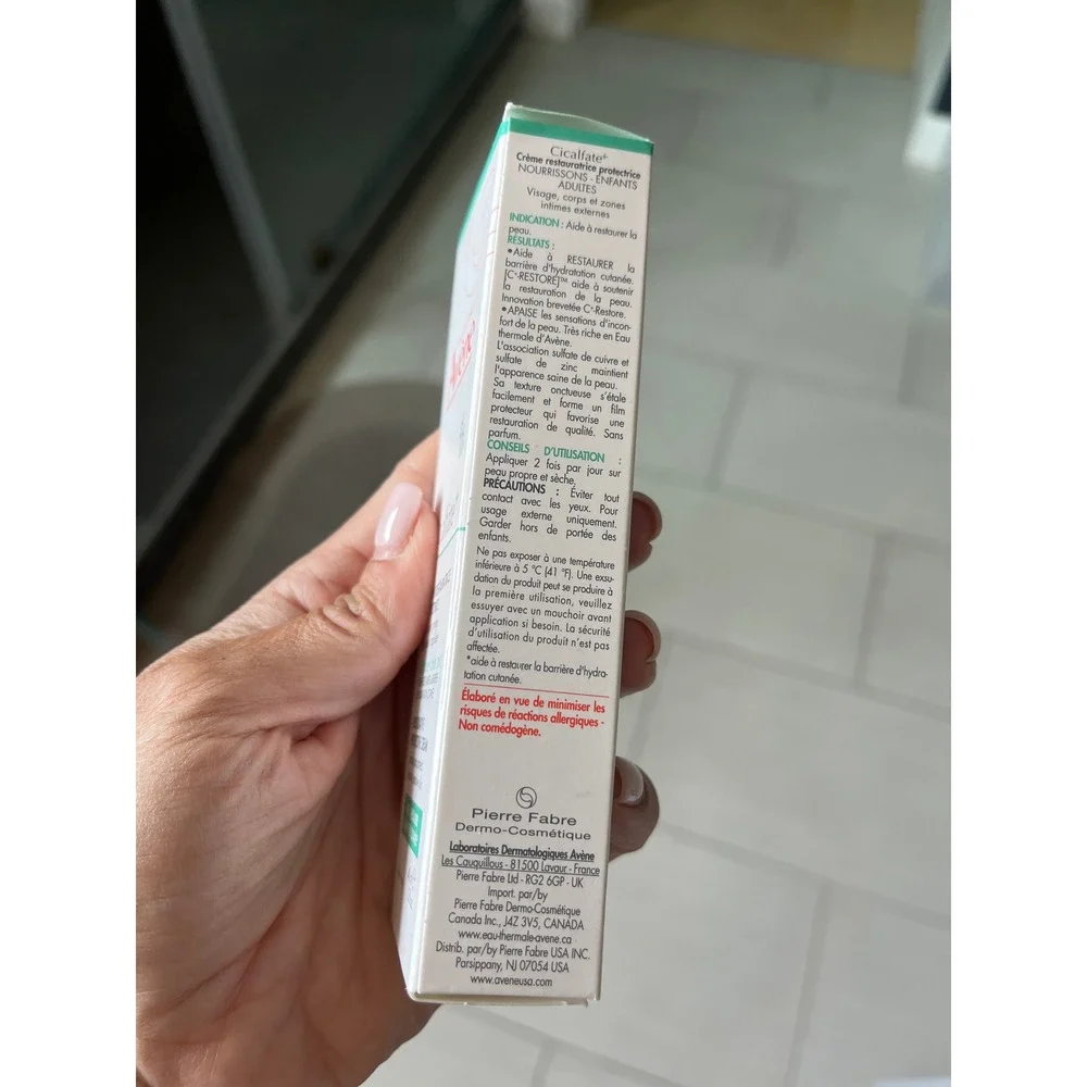 Avene Cicalfate+ Restorative Protective Cream 40ml French Skincare NIB